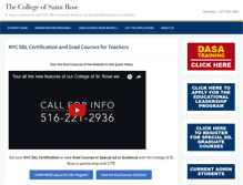 Tablet Screenshot of citeeducation-strose.com